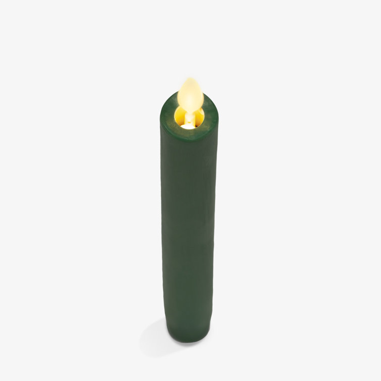 The Party Aisle™ Unscented Flameless Taper Candle Wayfair